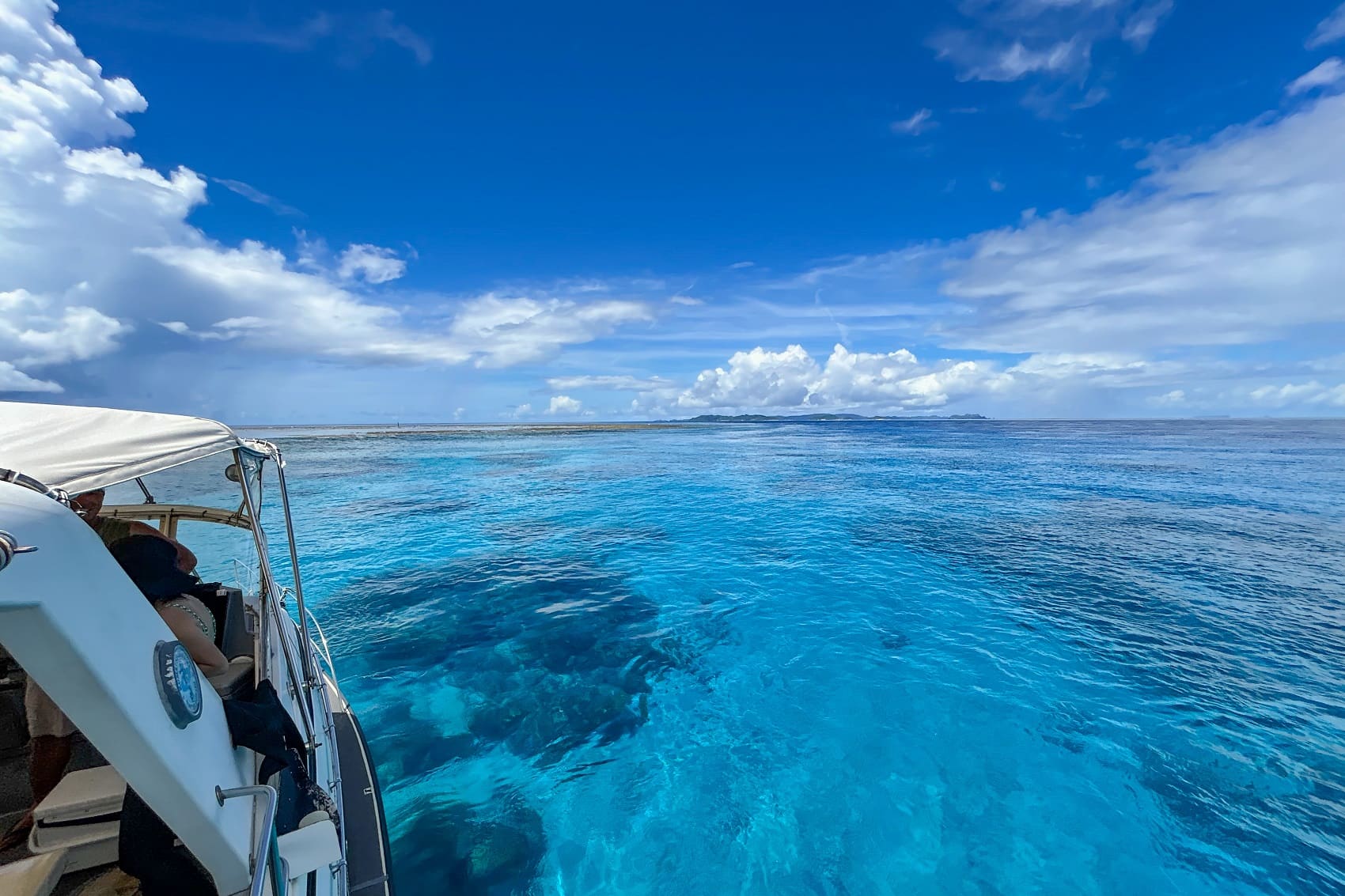 Kerama’s crystal-clear, vibrant sea.
