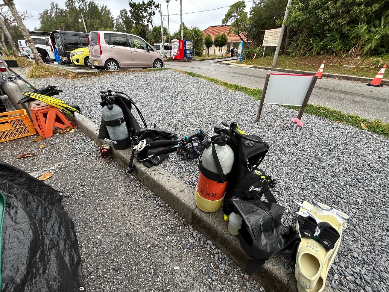 私たちのダイビング器材