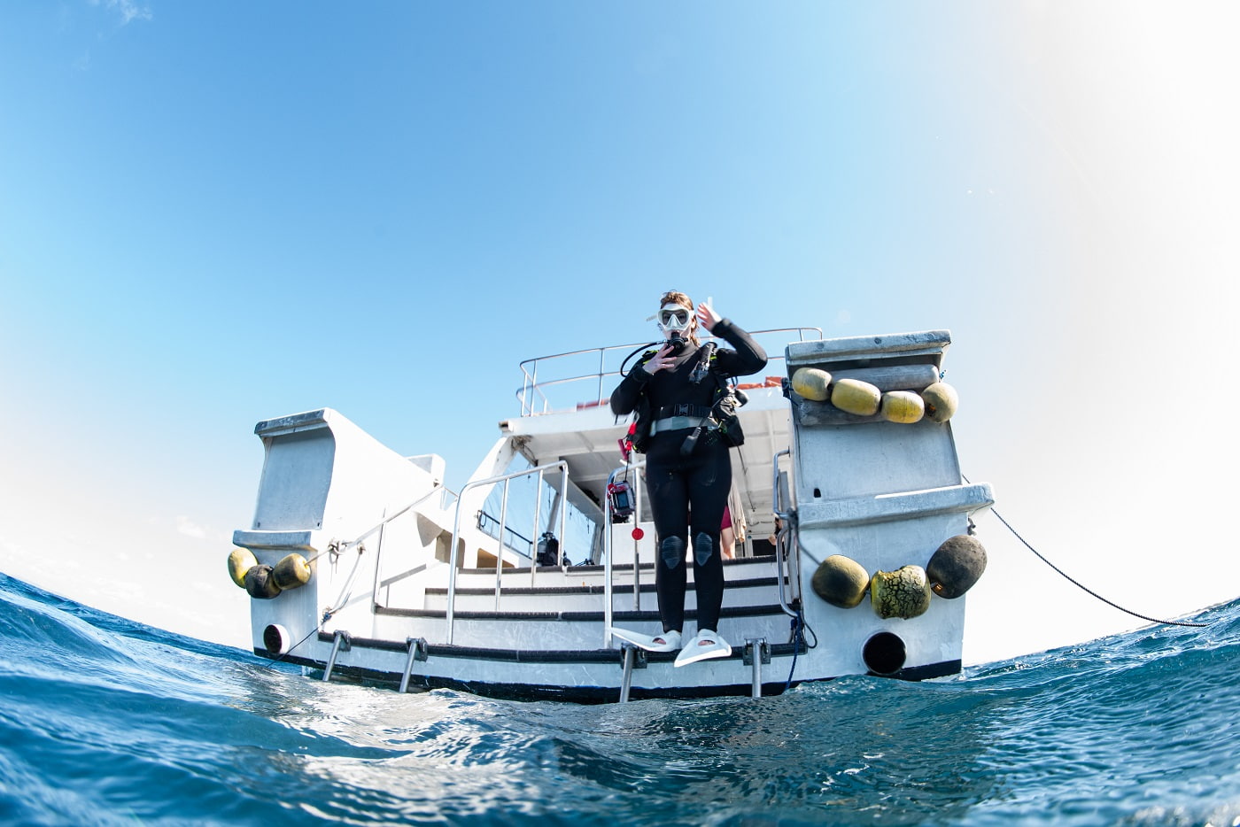 Guests just before entry