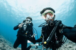 Relaxed Diving in the Kerama Islands with a Guest from Israel