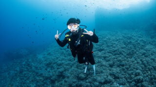 Drift diving in the Kerama Islands and Chibishi with guests from the USA!