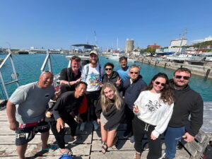 Diving in the Kerama Islands with guests from Ireland, Denmark, France, India, and South Korea!