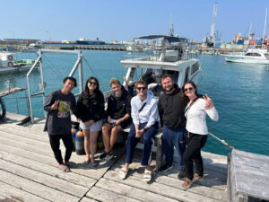Diving in the Kerama Islands with guests from France, Germany, Lithuania, and Singapore!