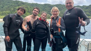 Diving in the Kerama Islands With Guests From Argentina and Kazakhstan! Sea Turtles