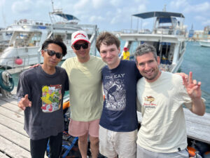 Diving in the Kerama Islands With Guests From the US, Canada, and Switzerland! Sharks and Sea Turtles!