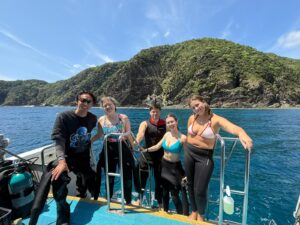 Kerama Islands Diving Tour With Guests From Spain, Germany, and Denmark! Beautiful Underwater Topography, Clownfish