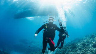 Diving in the Kerama Islands With Guests From the UK!