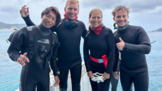 Diving Tour in the Kerama Islands with Guests from France and Germany - Turtles, Sharks Snakes!