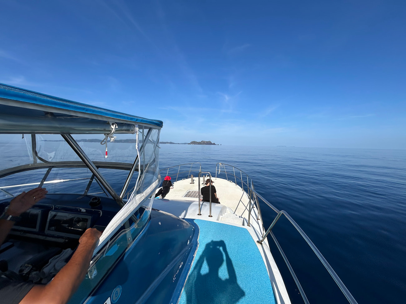 ocean view from the boat
