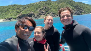 Diving in the Kerama Islands With Guests From France and Spain! Caves, Coral Reefs, and Sharks
