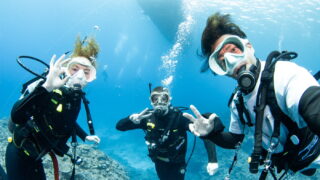 Scuba Diving Tour in the Kerama Islands with Guests from Norway and Australia!