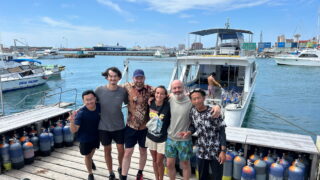 Kerama Islands Diving Tour With Guests From France, Lithuania, the UK, and Taiwan! Caves and Turtles