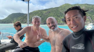Diving Tour in the Kerama Islands With Guests From France and the Netherlands. Caves and Sea Turtles