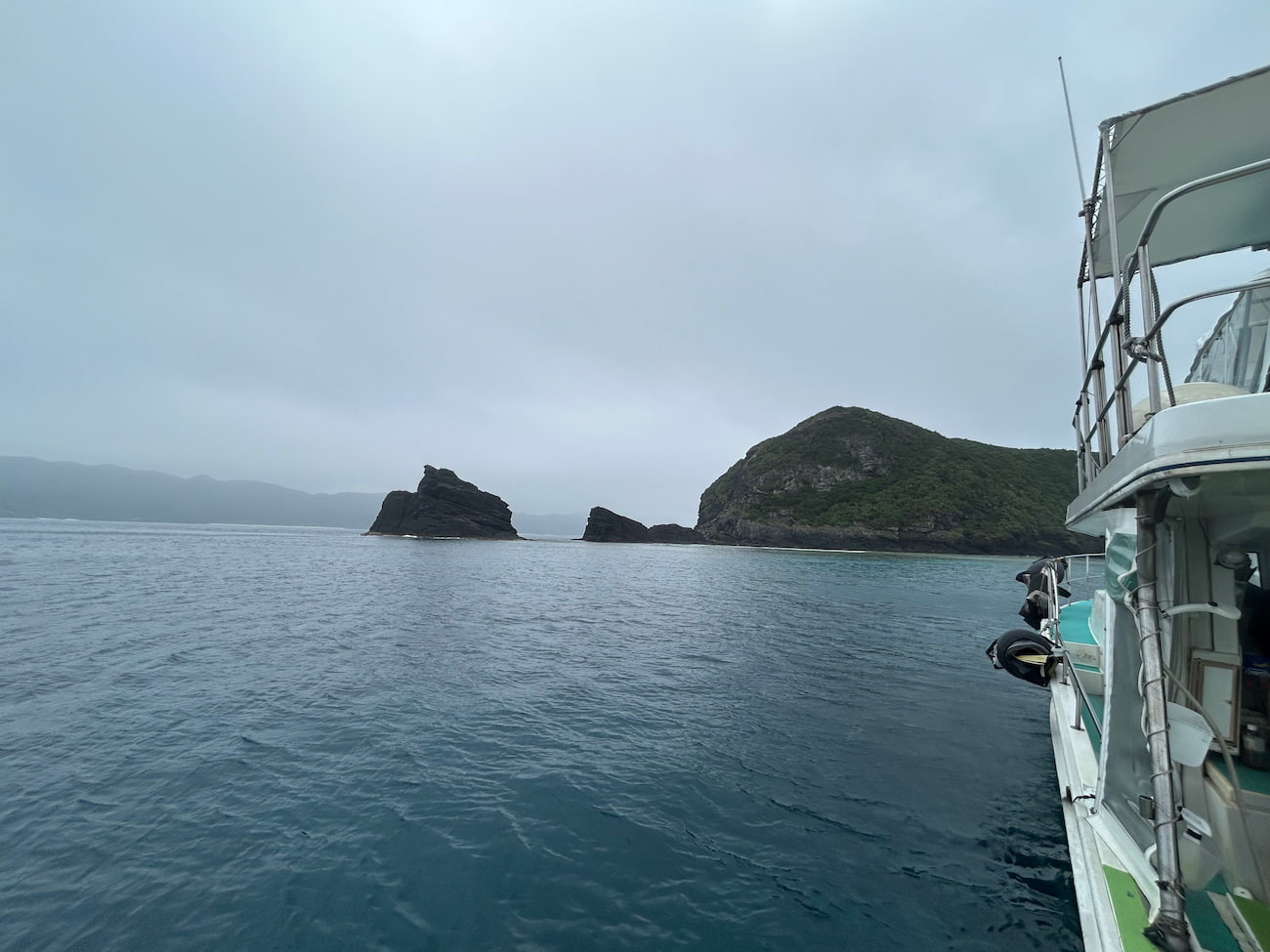 ocean view from the boat