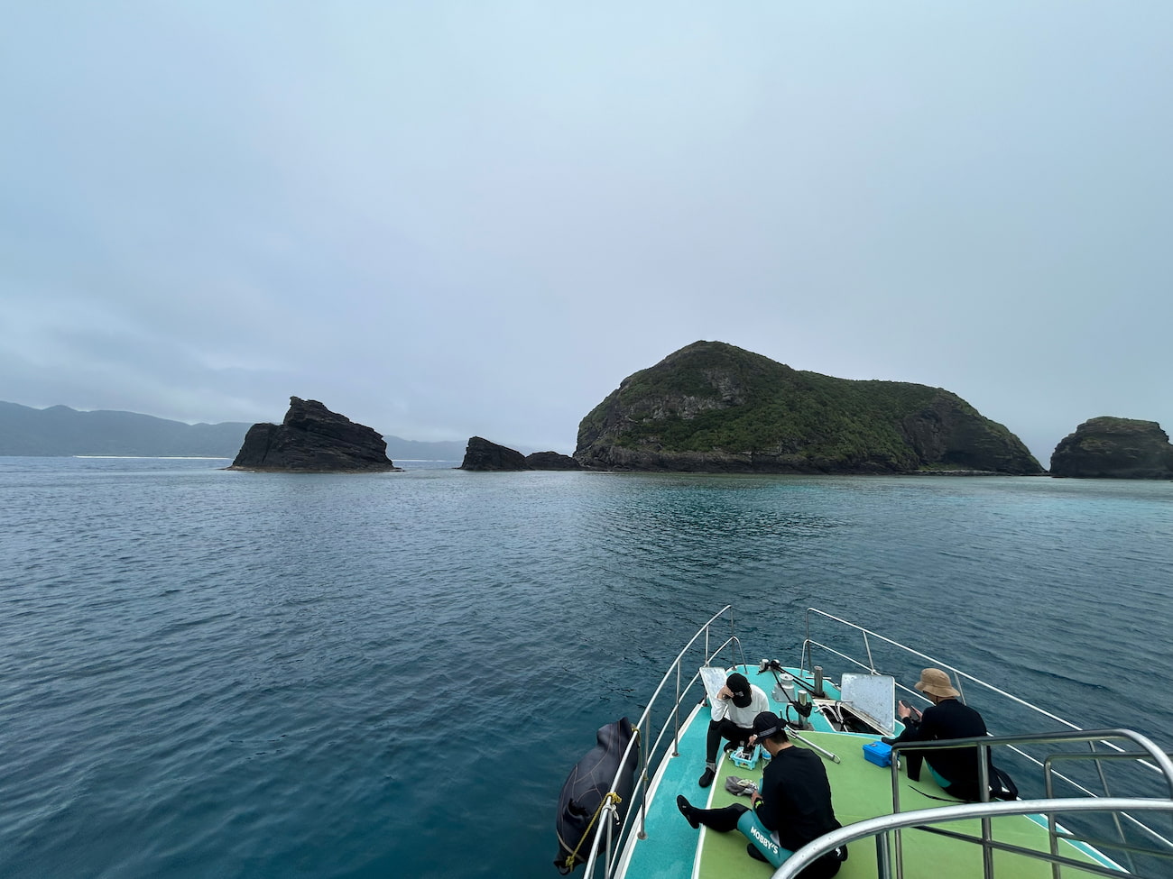 ocean view from the boat