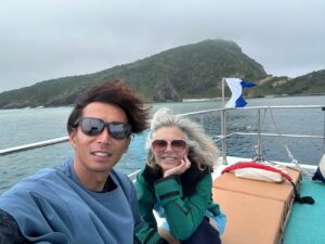 Diving in the Kerama Islands with a guest from Spain!