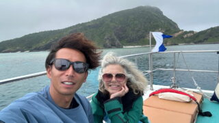 Diving in the Kerama Islands with a guest from Spain!
