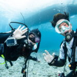 Diving in the Kerama Islands with Guests from South Korea. Sea Turtle