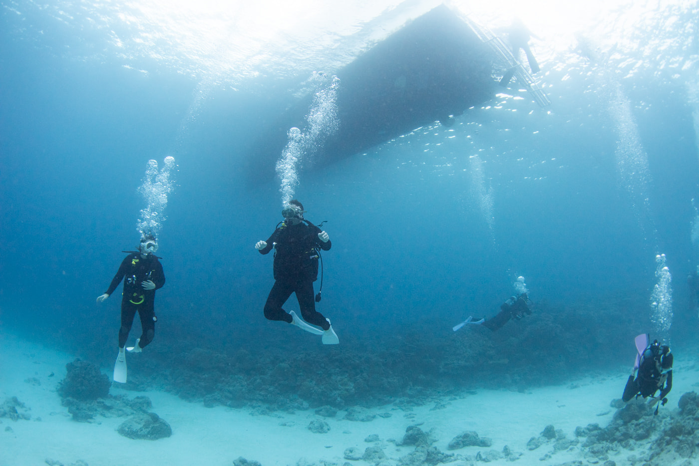 underwater scenery