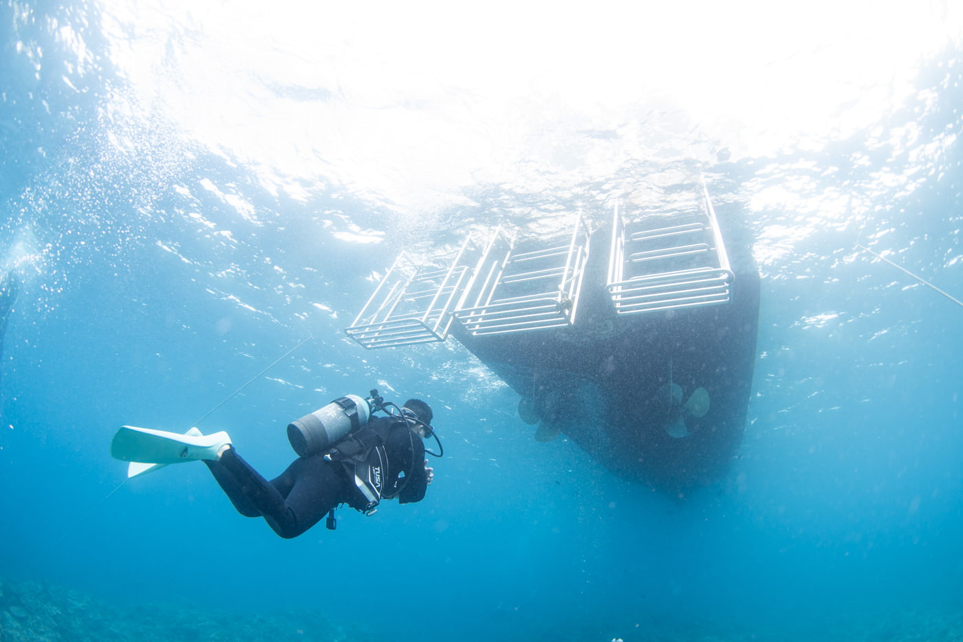 Underwater scenery