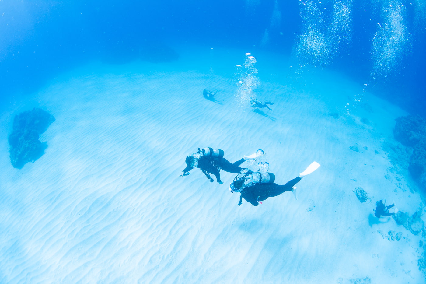 Underwater scenery