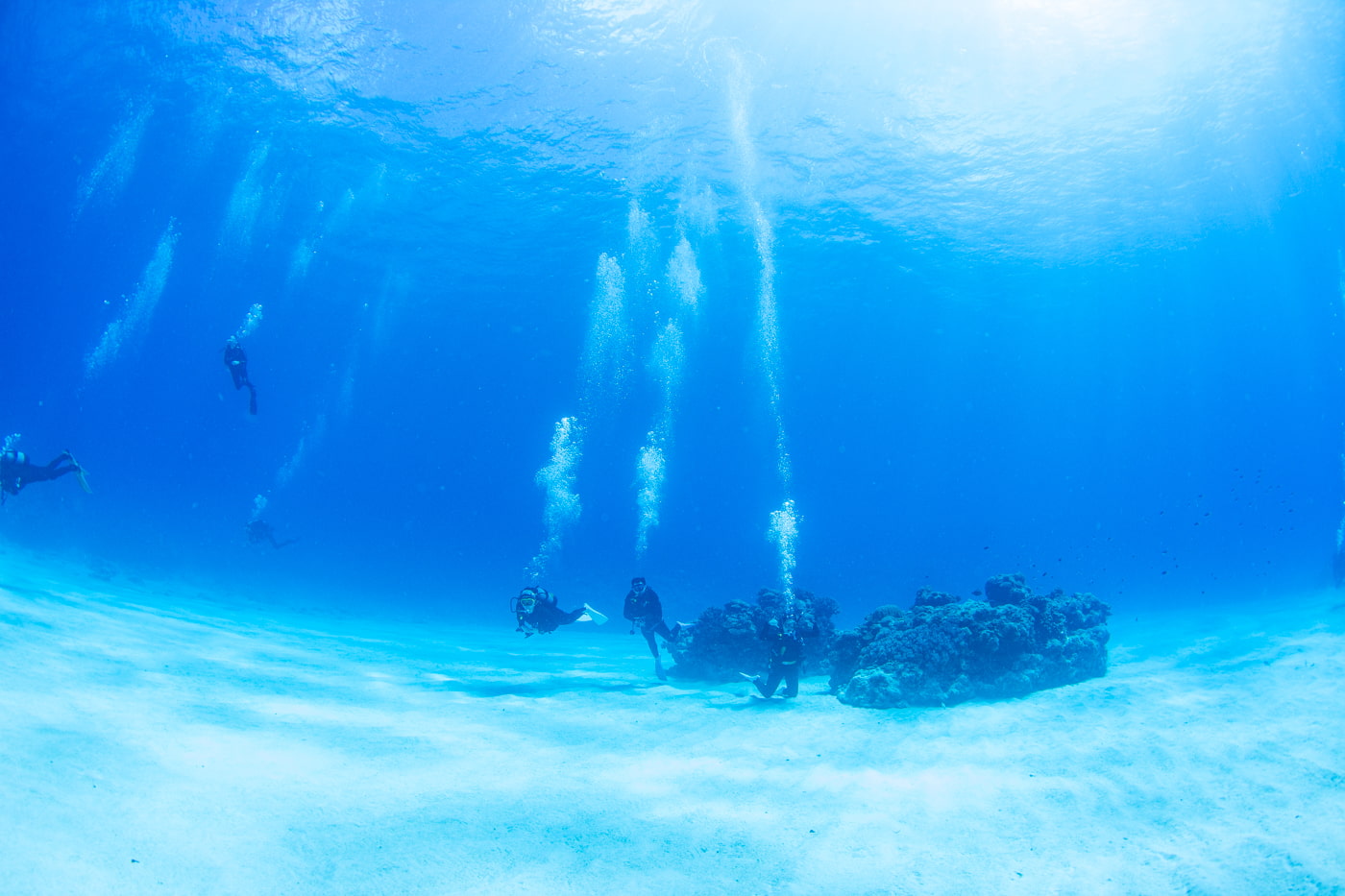 Underwater scenery