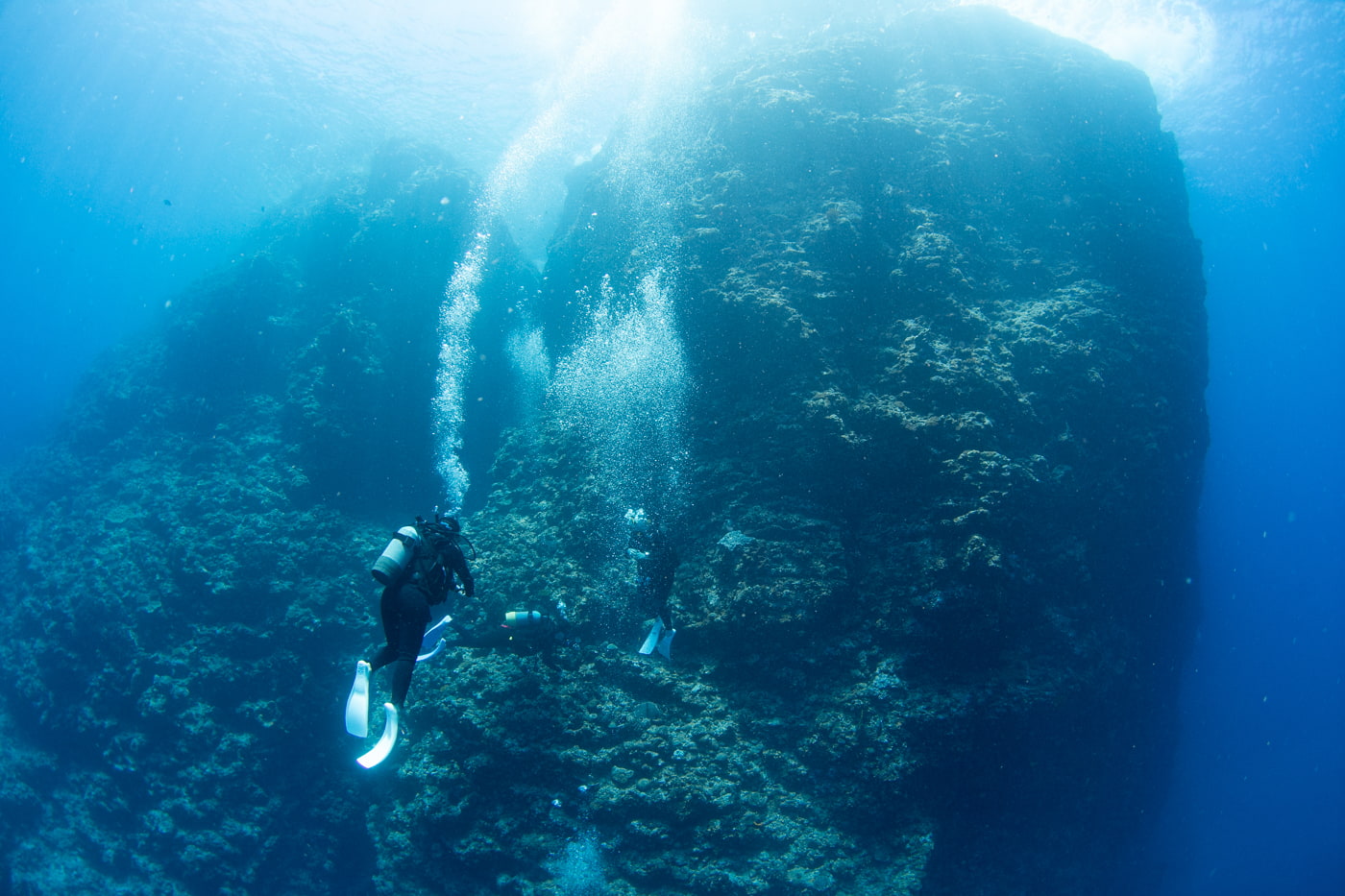 Underwater scenery