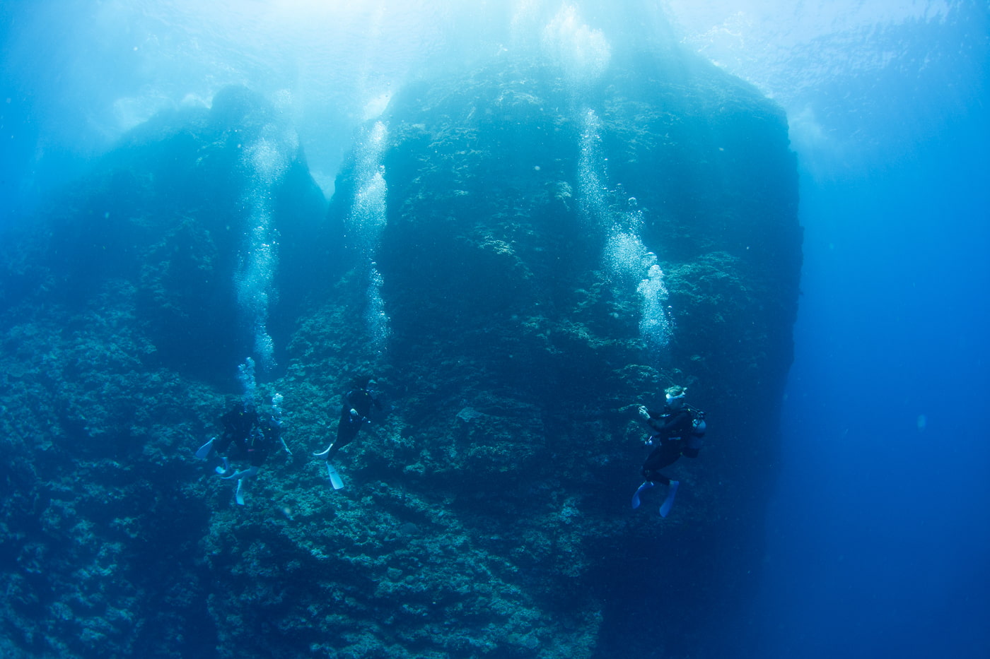 Underwater scenery