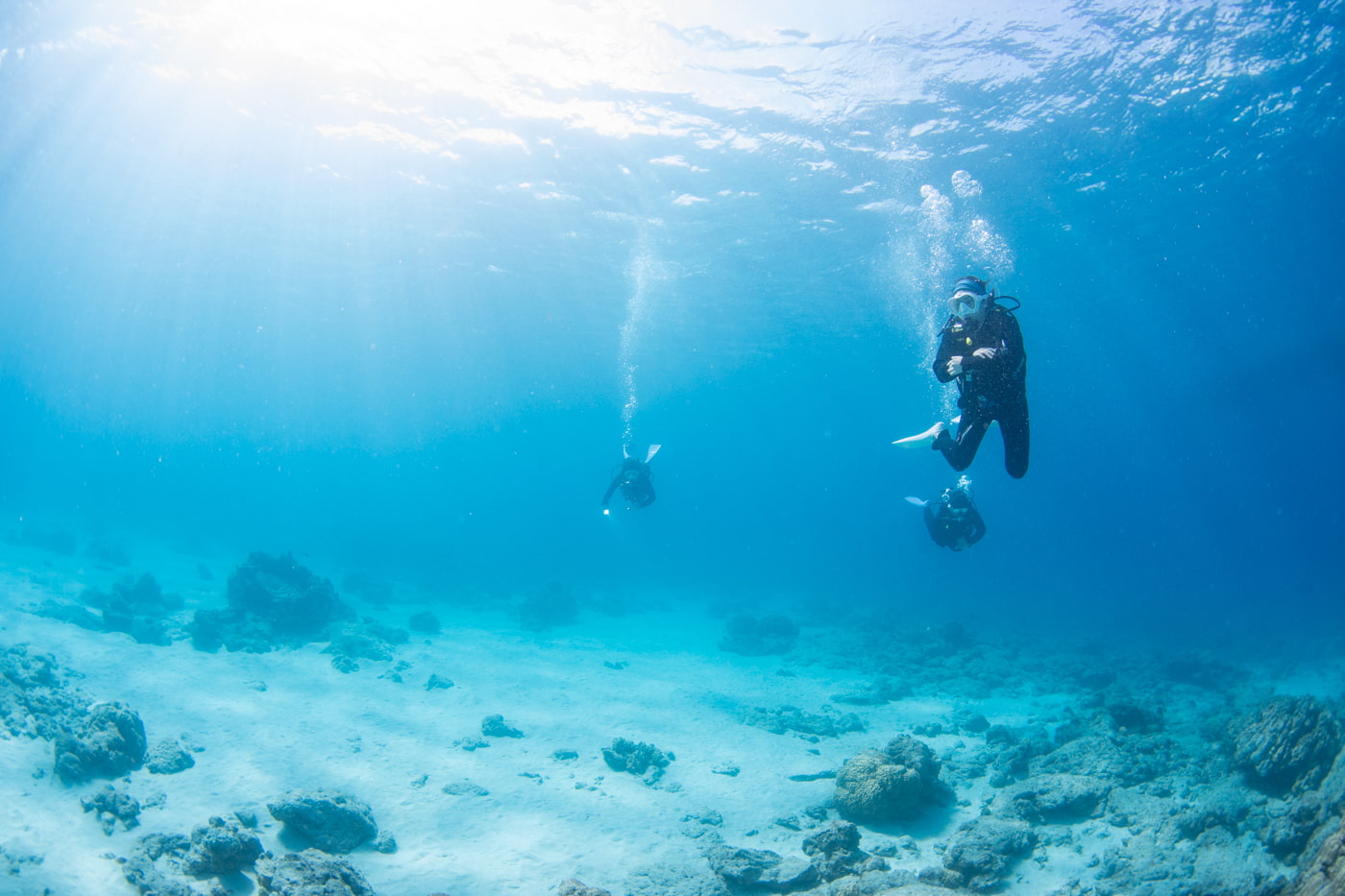 Underwater scenery