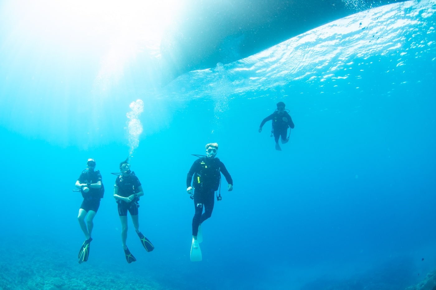 Underwater scenery
