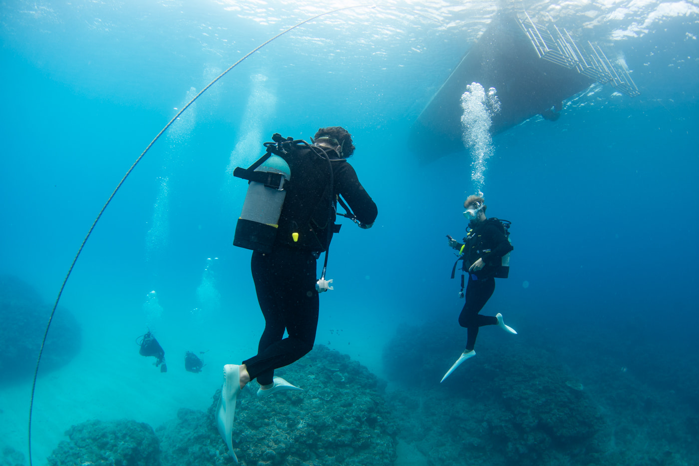 Underwater scenery