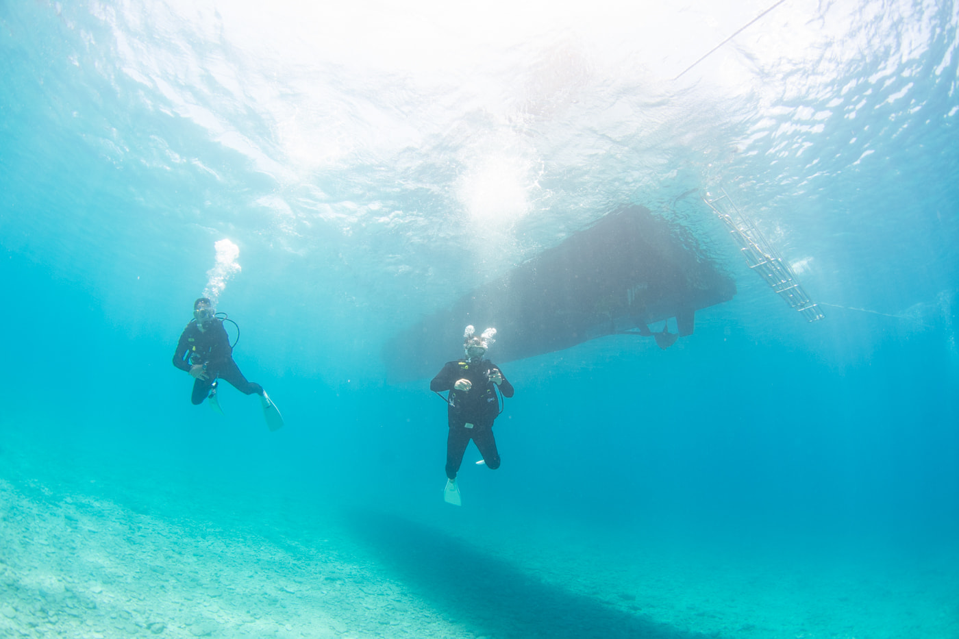 Underwater scenery