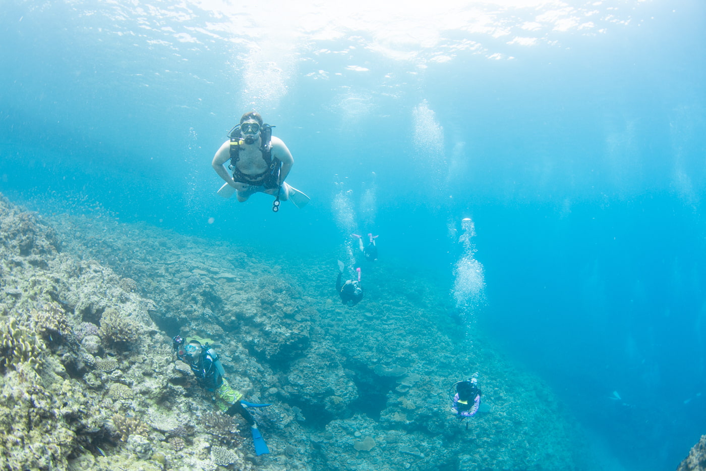 Underwater scenery