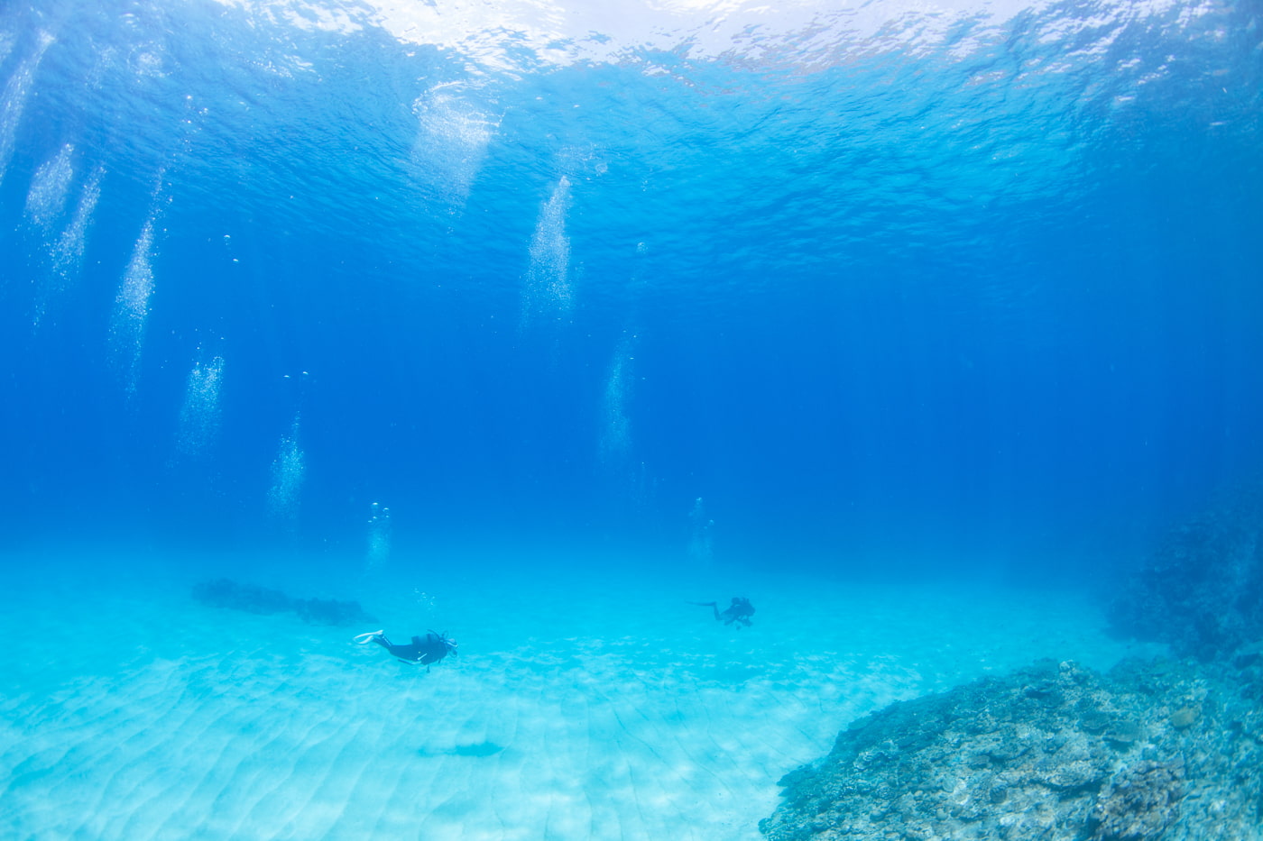 Underwater scenery