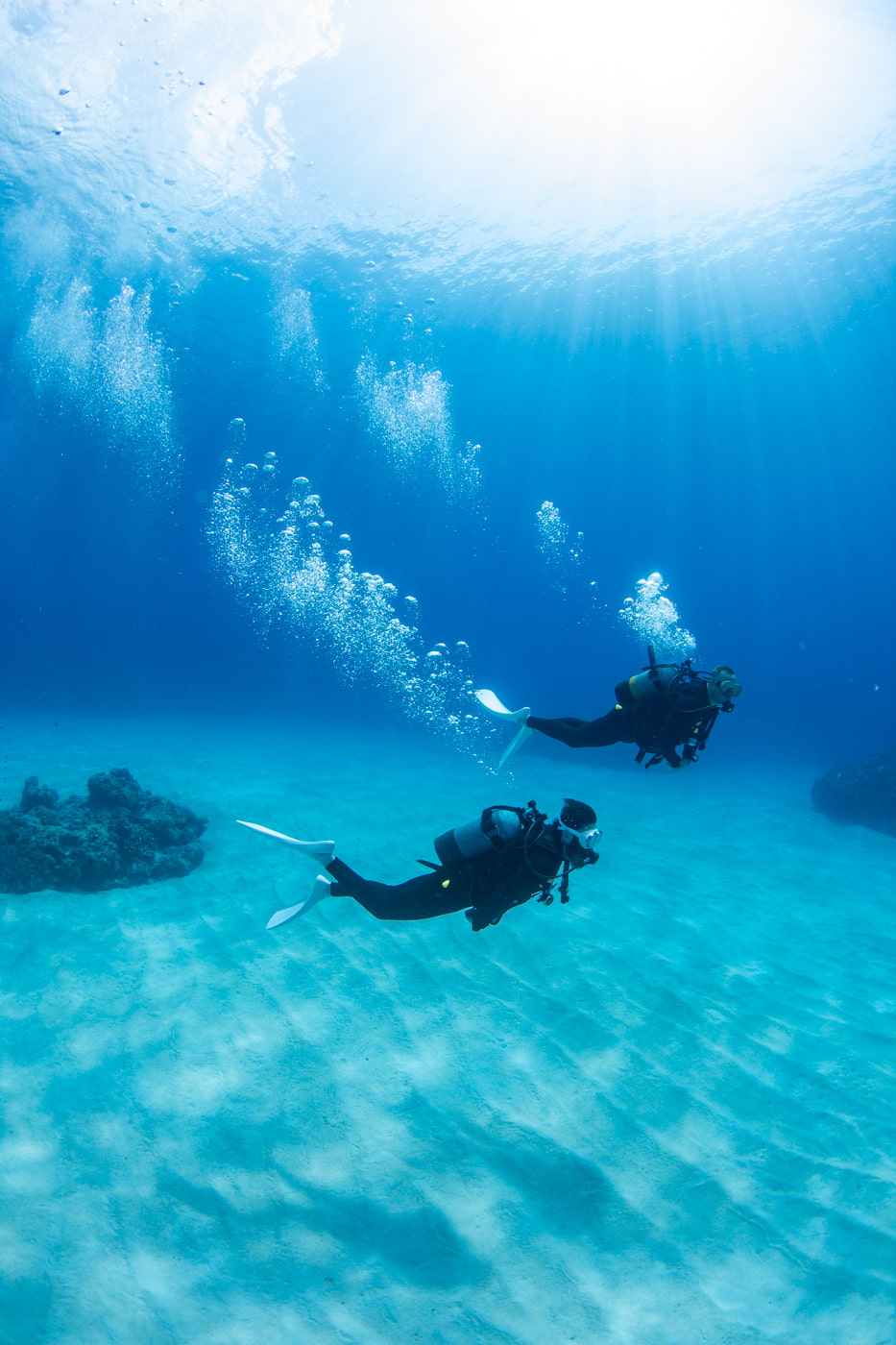 Underwater scenery