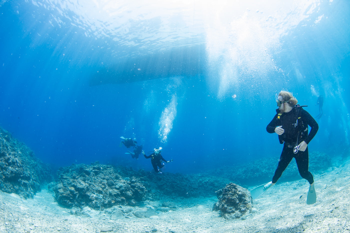 Underwater scenery