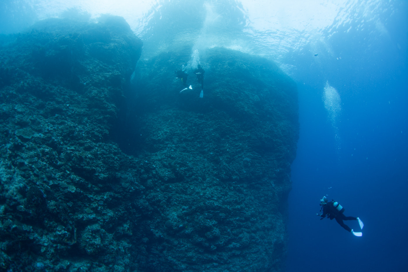 Underwater scenery