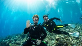 Kerama Diving Tour with Guests from Norway and Australia