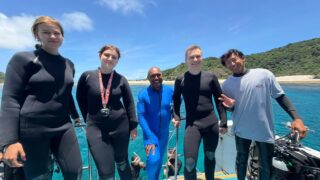 Diving in the Kerama Islands with Guests from Germany, Finland, the UK, and Australia