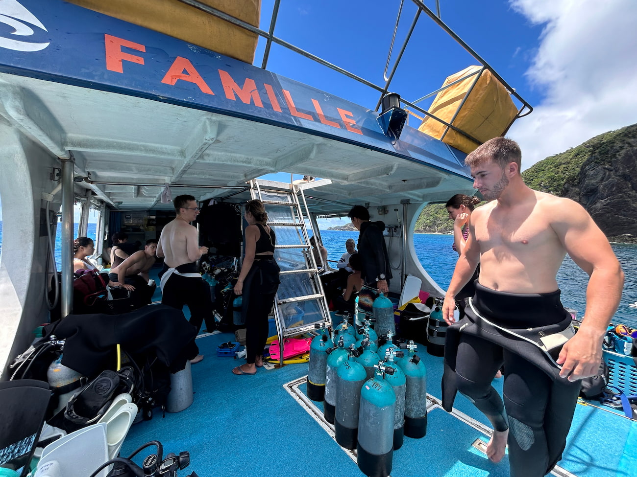 Life on board.