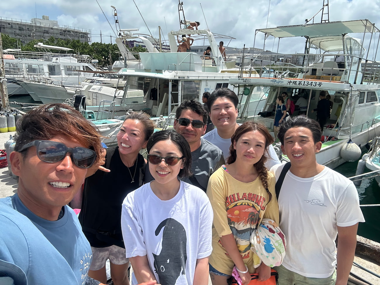 A group photo with our guests.