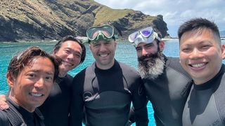 Diving in the Kerama Islands with Guests from the United States, Canada, Malaysia, and Singapore