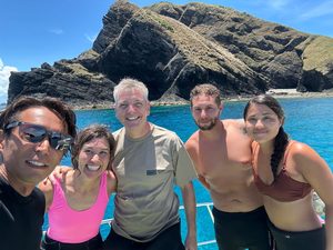 Diving in the Kerama Islands with Guests from Switzerland