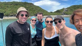 Diving in the Kerama Islands with Guests from France, the USA, and Australia