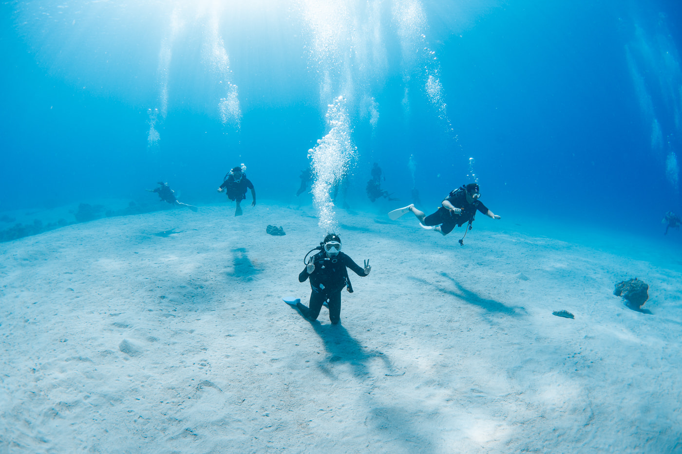 Underwater scenery