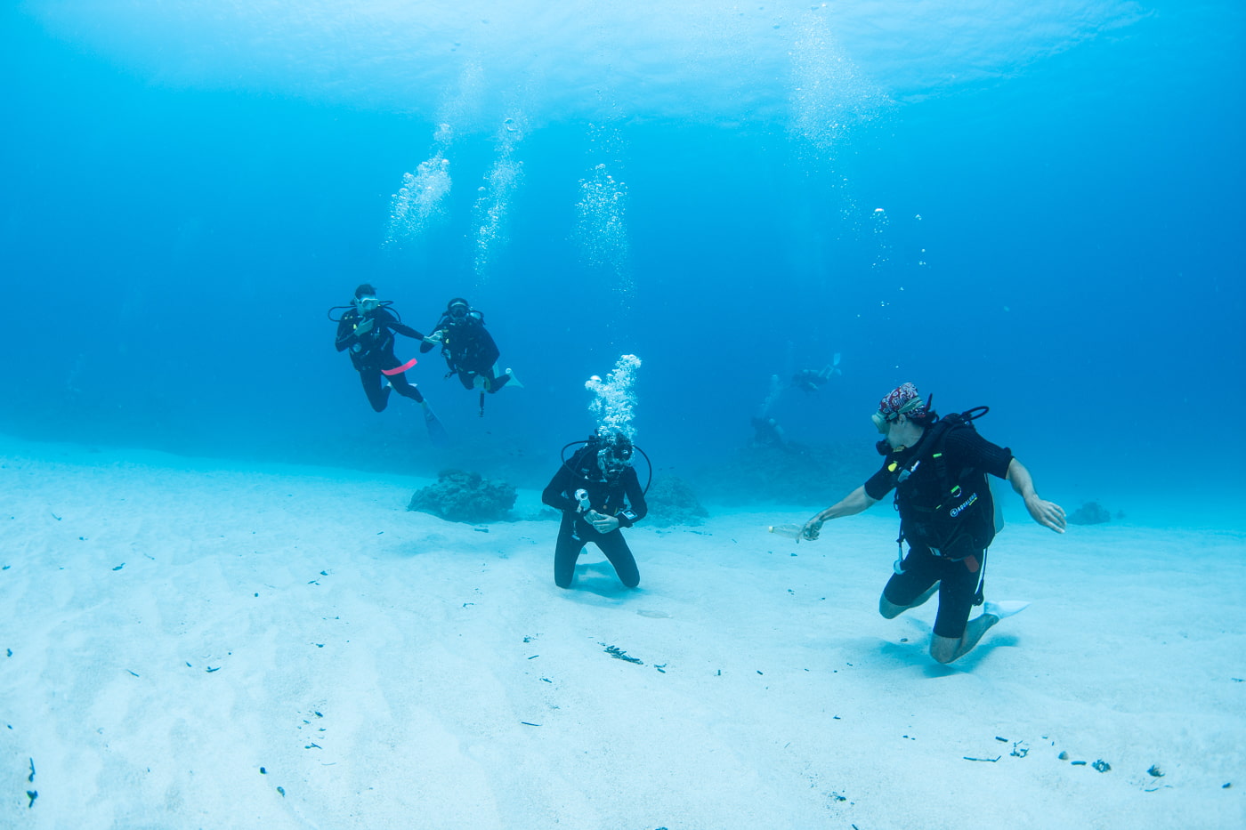 Underwater scenery