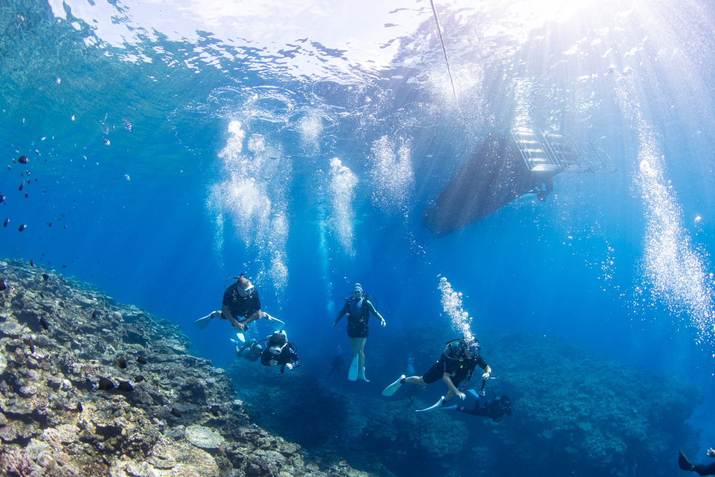 Underwater scenery