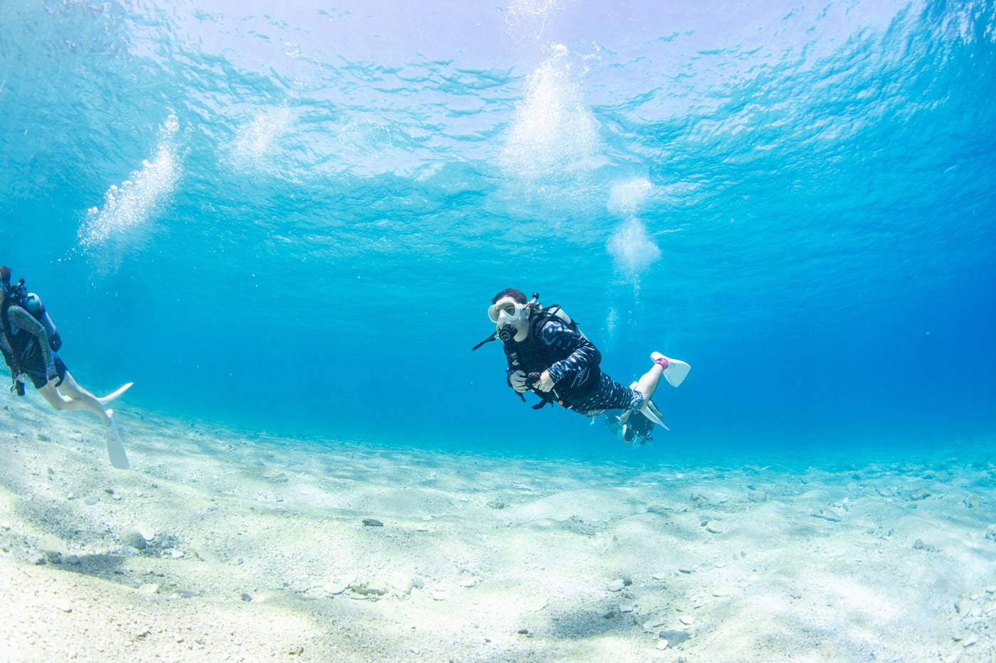 Underwater scenery