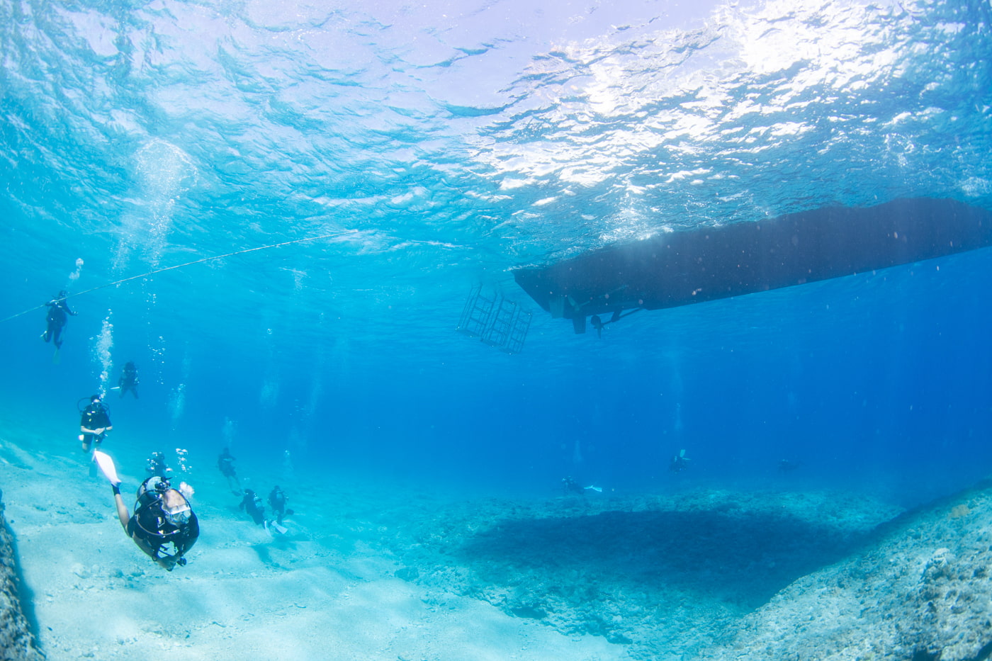 Underwater scenery