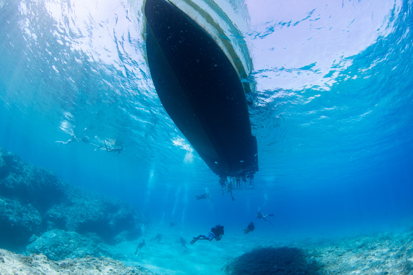 Underwater scenery